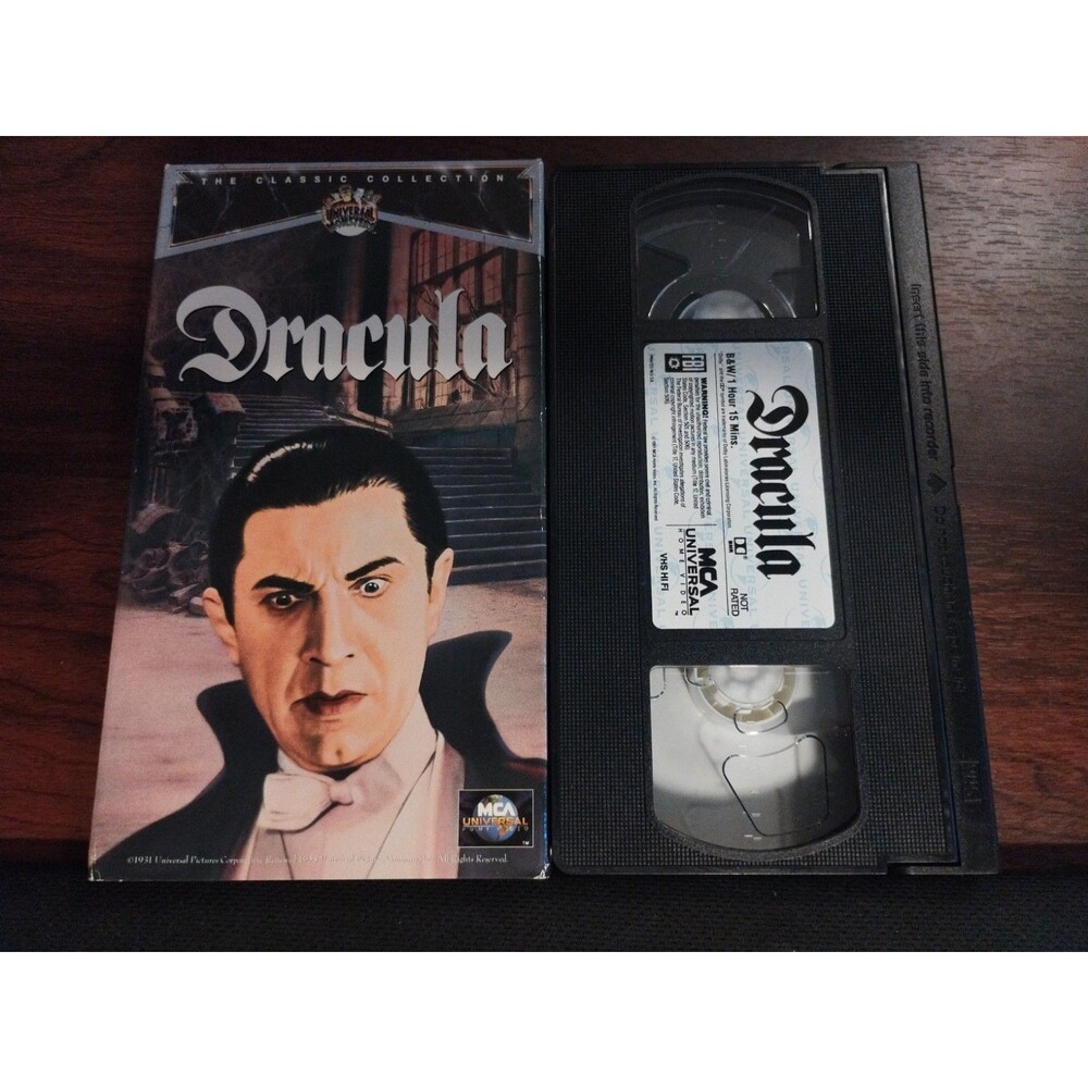 Dracula (VHS, 1991) Universal Monsters